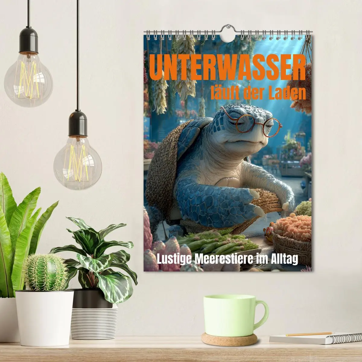 Bild: 9783516630701 | UNTERWASSER läuft der Laden - lustige Meerestiere im Alltag...