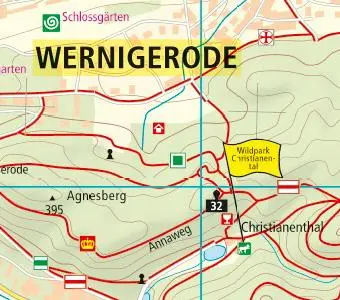 Bild: 9783747300701 | Wanderkarte Wernigerode - Elbingerode - Ilsenburg - Schierke am...