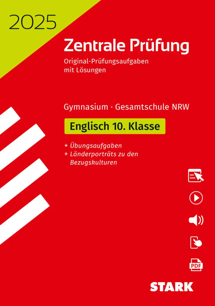 Cover: 9783849060701 | STARK Zentrale Prüfung 2025 - Englisch 10. Klasse - NRW, m. 1 Buch,...