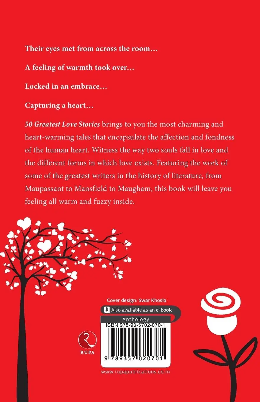 Rückseite: 9789357020701 | 50 Greatest Love Stories | Terry O' Brien | Taschenbuch | Englisch