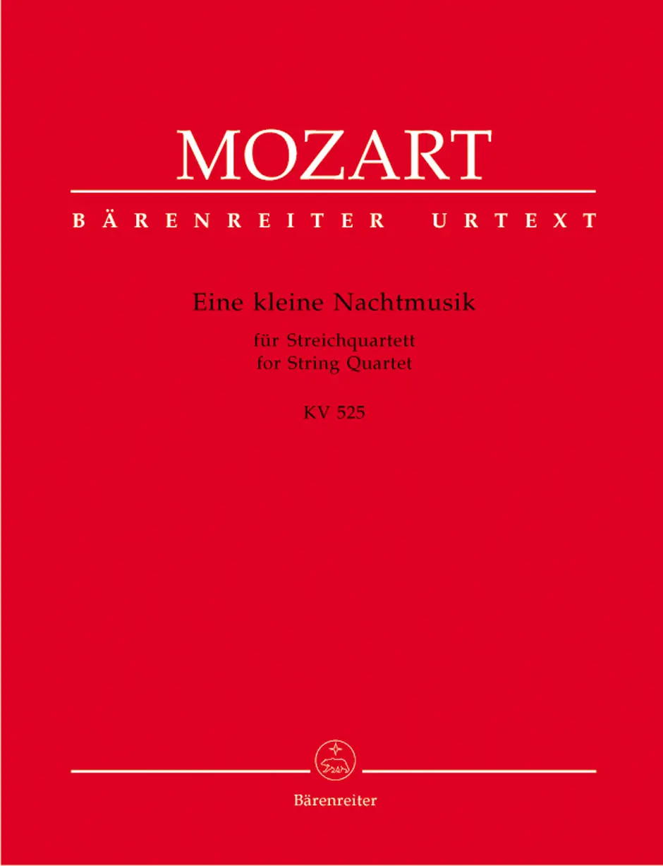 Cover: 9790006520701 | Eine kleine Nachtmusik | for String Quartet | Wolfgang Amadeus Mozart