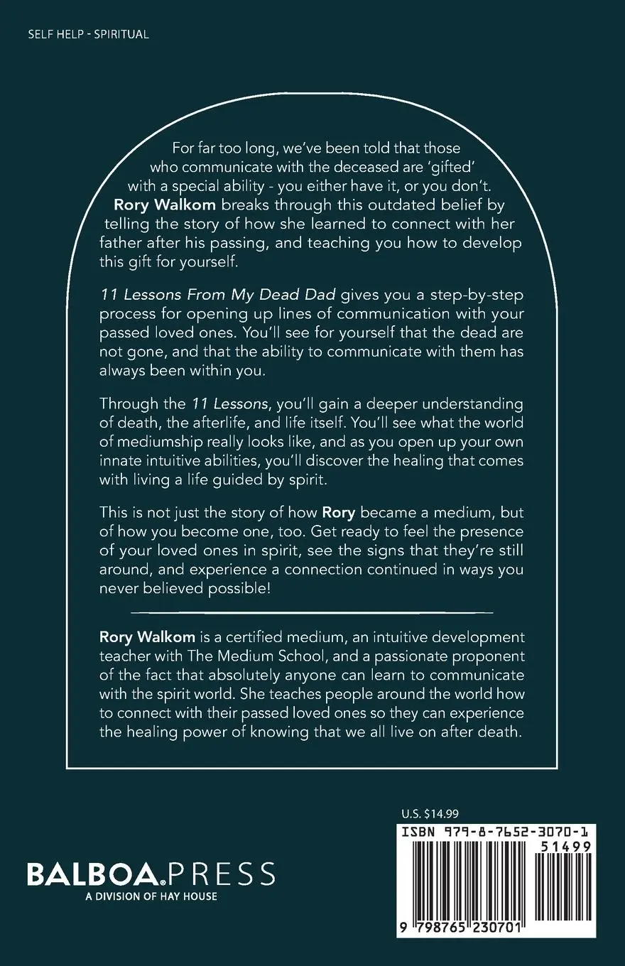 Rückseite: 9798765230701 | 11 Lessons from My Dead Dad | Rory Walkom | Taschenbuch | Englisch