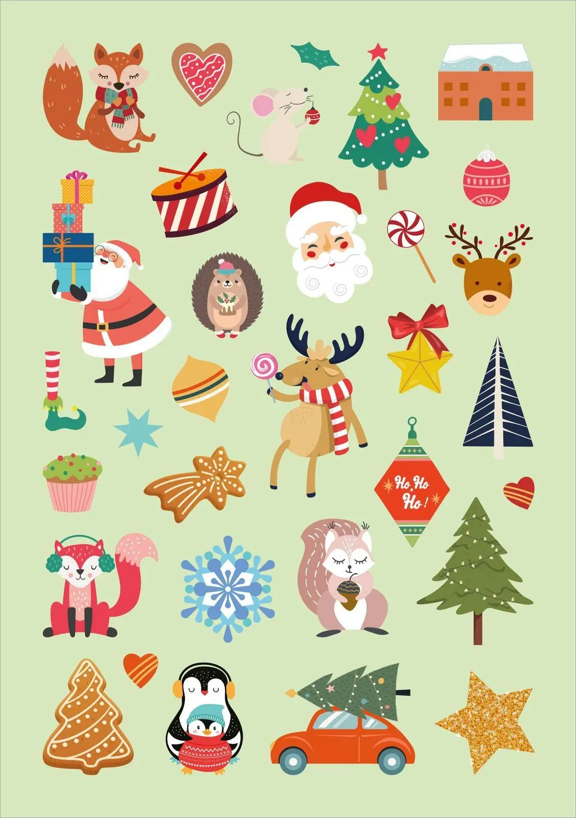 Bild: 4014489140801 | Weihnachtssticker | Über 200 Sticker | Broschüre | 16 S. | Deutsch