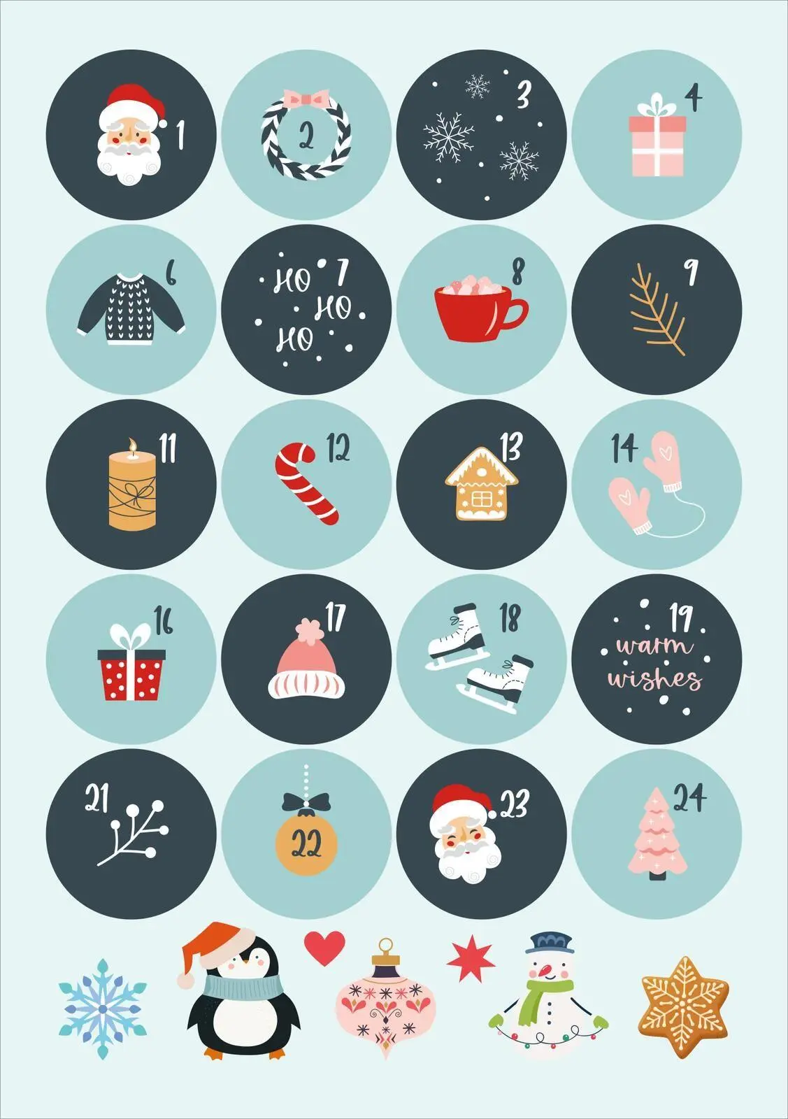 Bild: 4014489140801 | Weihnachtssticker | Über 200 Sticker | Broschüre | 16 S. | Deutsch