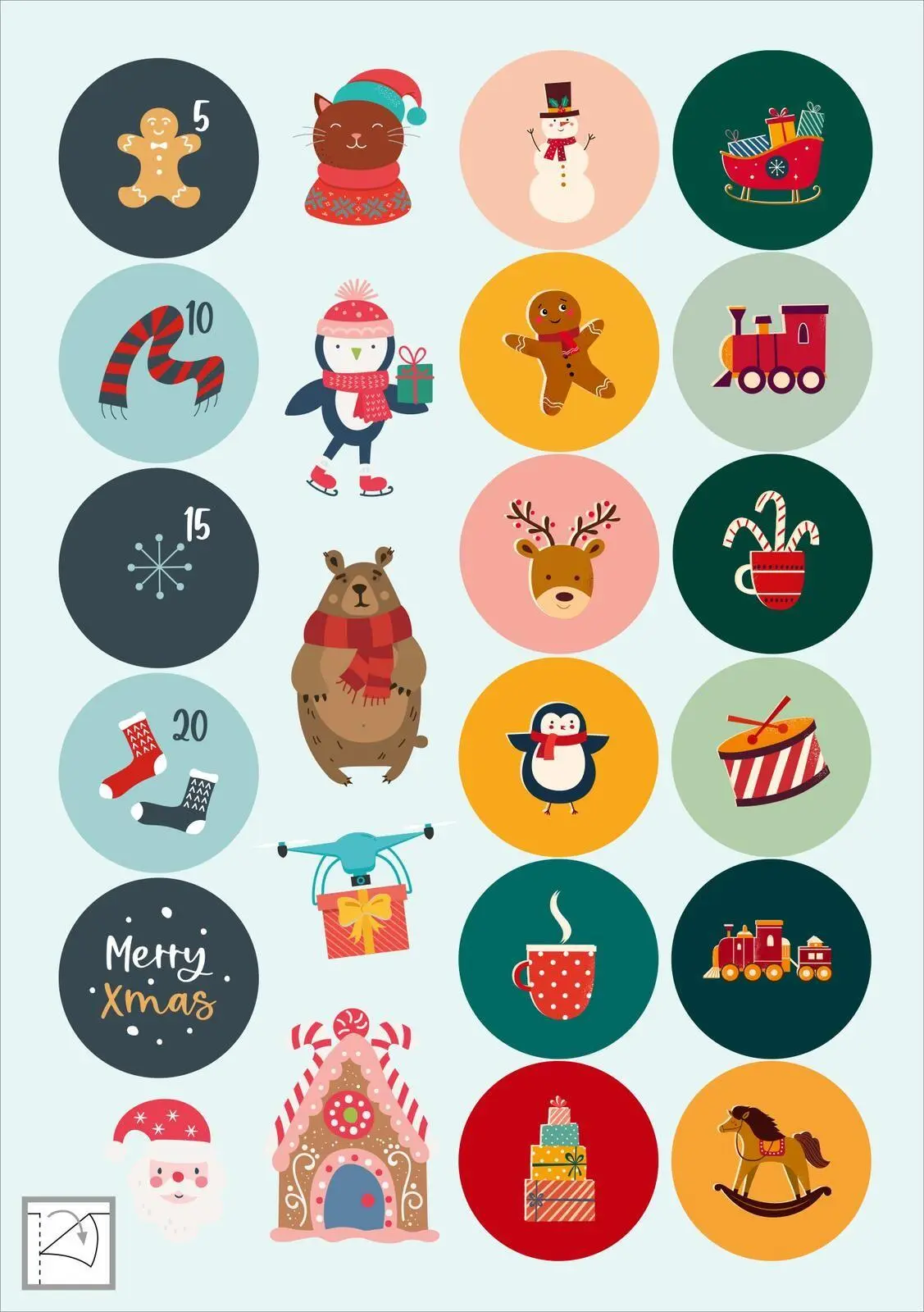 Bild: 4014489140801 | Weihnachtssticker | Über 200 Sticker | Broschüre | 16 S. | Deutsch