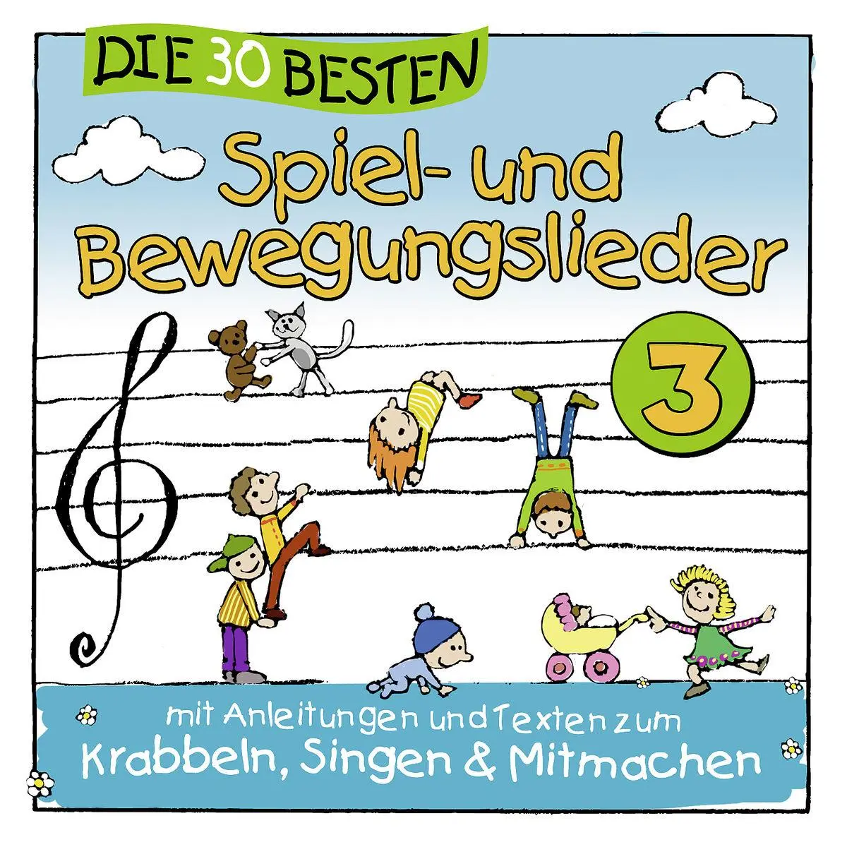 Cover: 4260167470801 | Die 30 besten Spiel- und Bewegungslieder Vol. 3 | Sommerland | CD