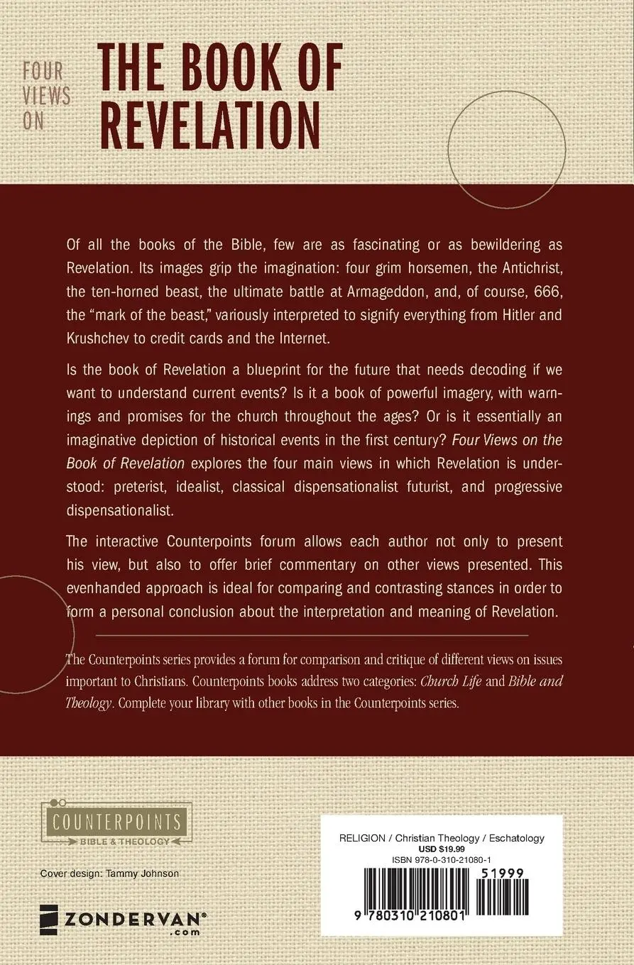 Rückseite: 9780310210801 | Four Views on the Book of Revelation | Stanley N. Gundry (u. a.)