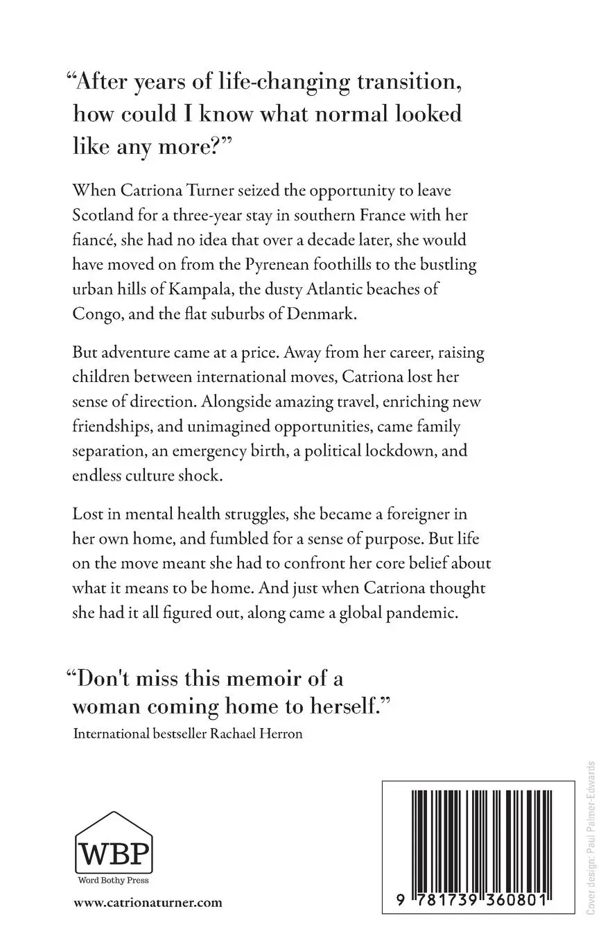 Rückseite: 9781739360801 | Nest | A memoir of home on the move | Catriona Turner | Taschenbuch