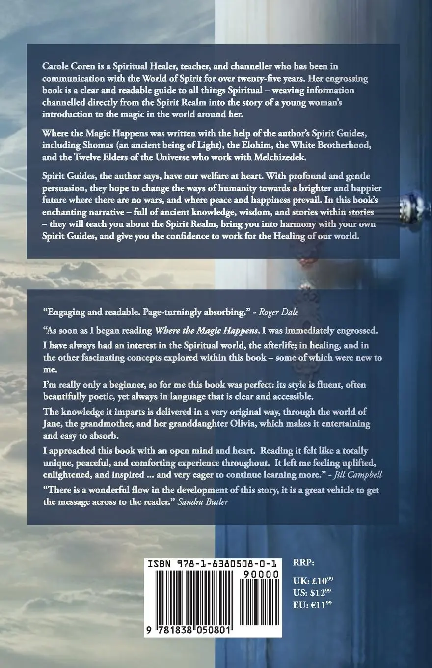 Rückseite: 9781838050801 | Where the Magic Happens | Carole Coren | Taschenbuch | Englisch | 2020