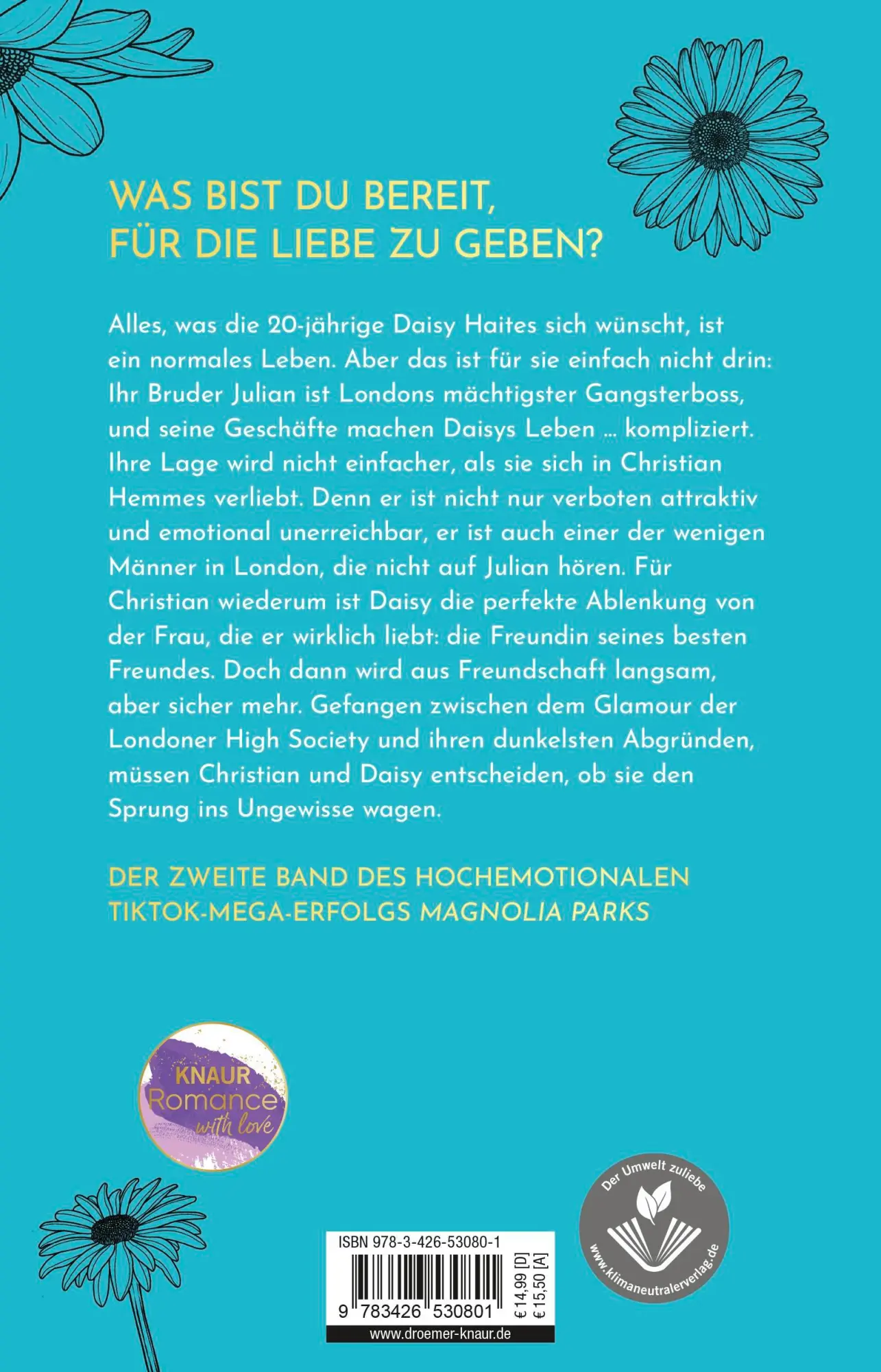 Rückseite: 9783426530801 | Daisy Haites | Jessa Hastings | Taschenbuch | Magnolia Parks Universum