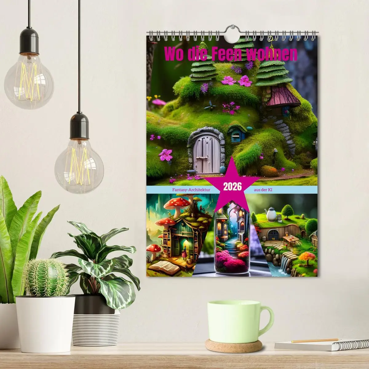 Bild: 9783516310801 | Wo die Feen wohnen (Wandkalender 2026 DIN A4 hoch), CALVENDO...
