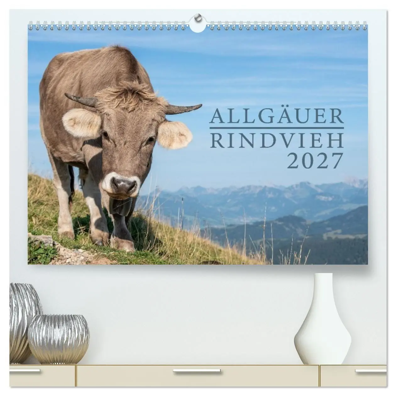 Cover: 9783516790801 | Allgäuer Rindvieh 2027 (hochwertiger Premium Wandkalender 2027 DIN...