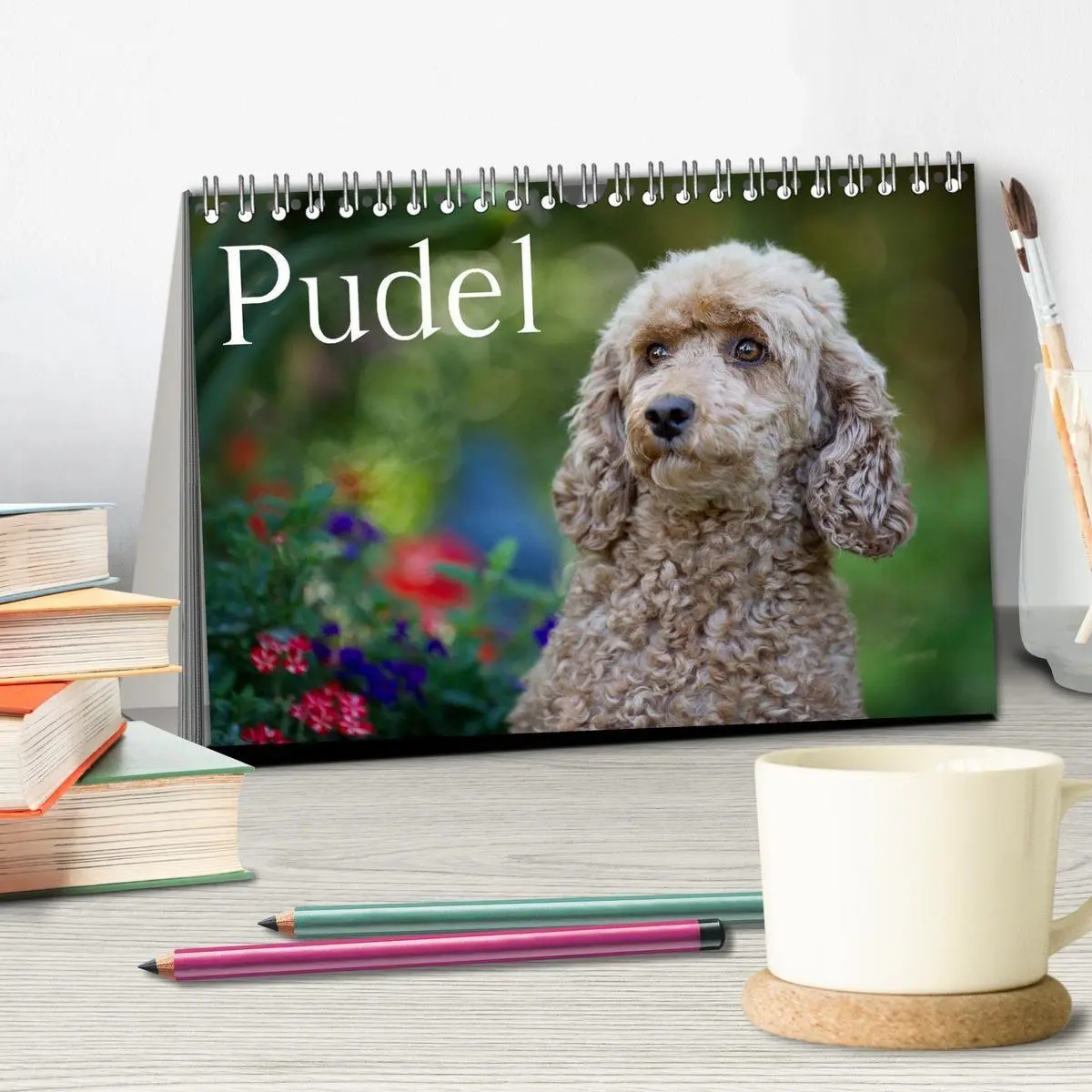 Bild: 9783594150801 | Pudel (Tischkalender 2027 DIN A5 quer), CALVENDO Monatskalender | 2027