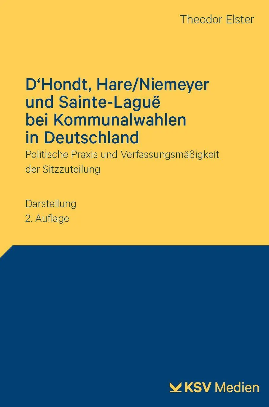 D'Hondt, Hare/Niemeyer und Sainte-Laguë bei Kommunalwahlen in Deutschland