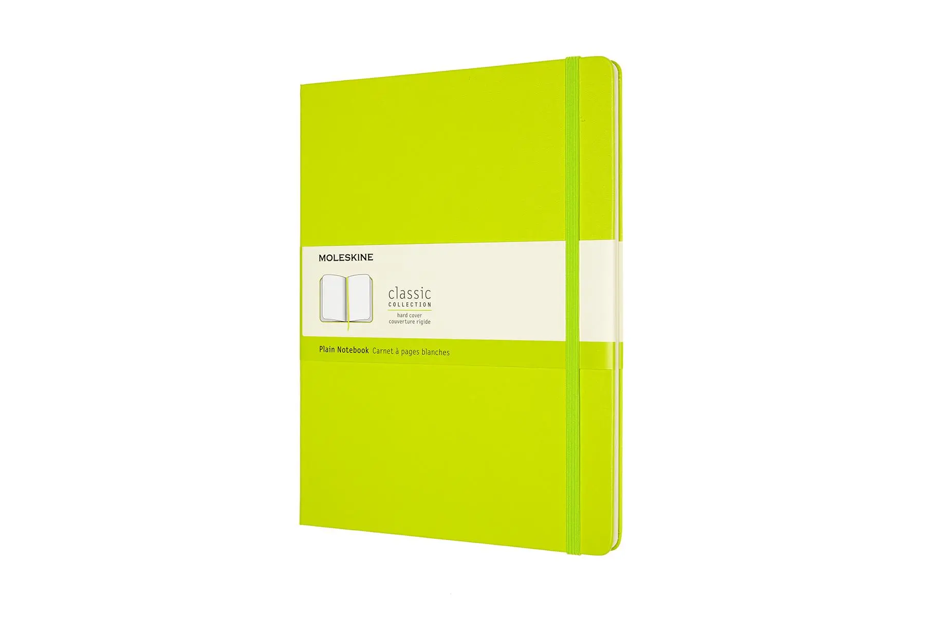 Cover: 8056420850901 | Moleskine Notizbuch XL, Blanko, Fester Einband, Limetten Grün | 240 S.