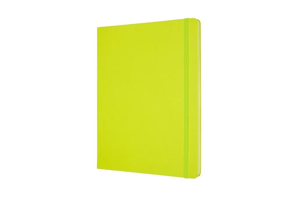 Bild: 8056420850901 | Moleskine Notizbuch XL, Blanko, Fester Einband, Limetten Grün | 240 S.