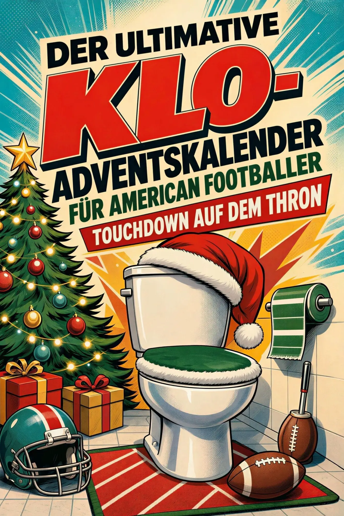Cover: 9783696110901 | Der ultimative Klo-Adventskalender für American Footballer | Müller