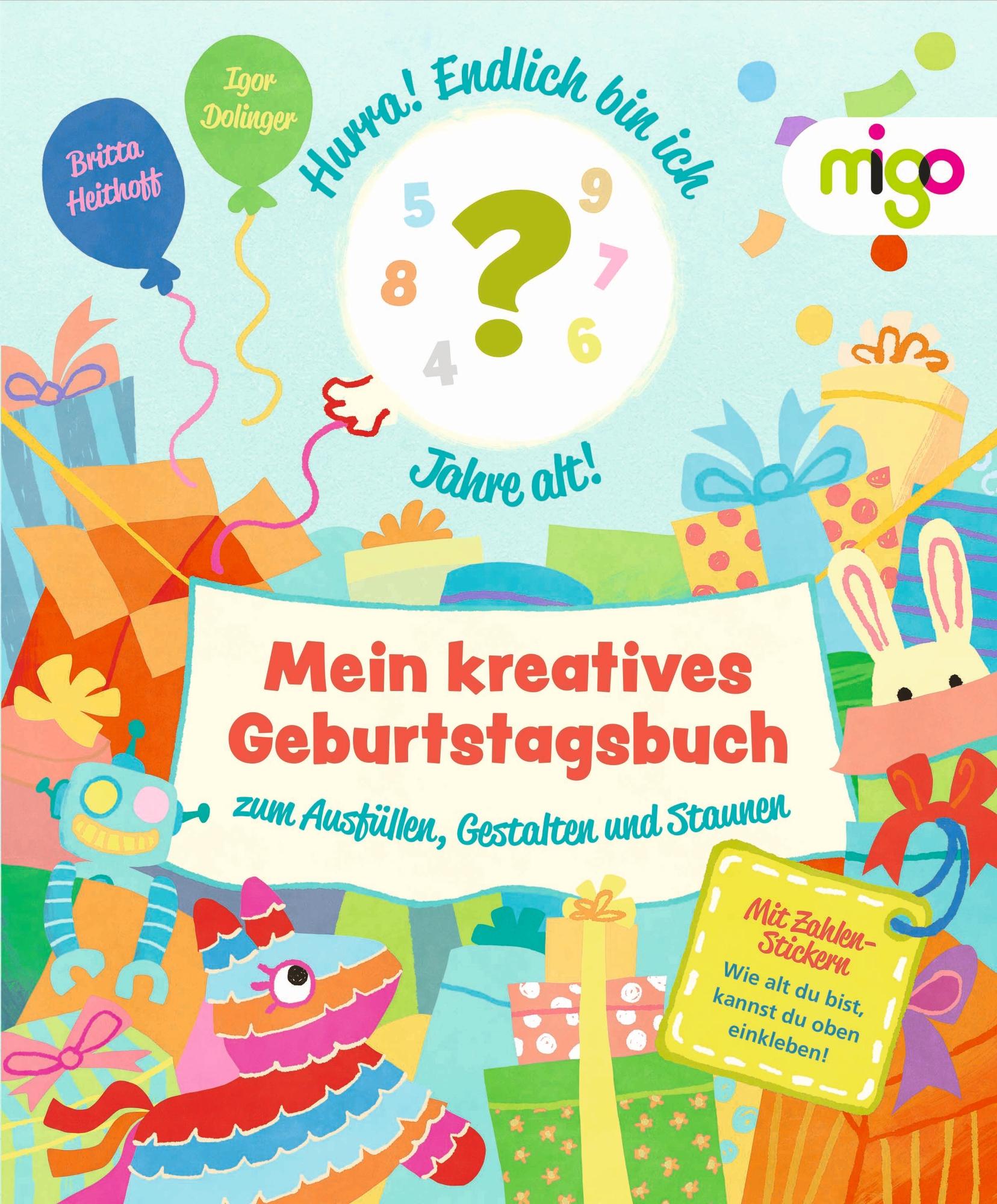 Cover: 9783968460901 | Mein kreatives Geburtstagsbuch | Zum Ausfüllen, Gestalten und Staunen