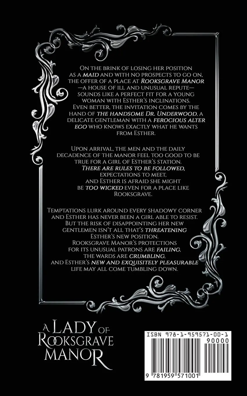Rückseite: 9781959571001 | A Lady of Rooksgrave Manor | Kathryn Moon | Taschenbuch | Englisch