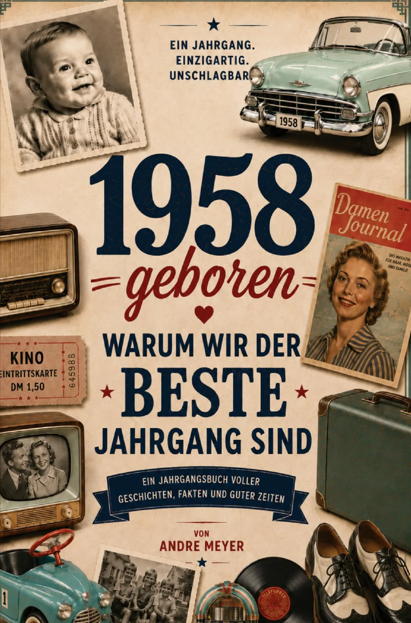 Cover: 9783694711001 | 1958 geboren - Warum wir der beste Jahrgang sind | Andre Meyer | Buch