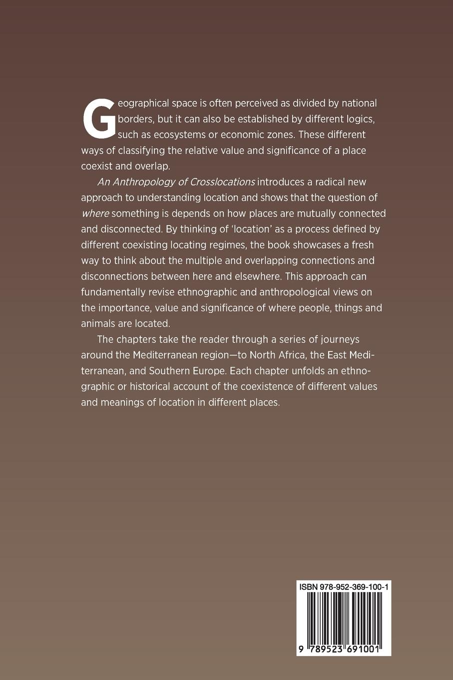 Rückseite: 9789523691001 | An Anthropology of Crosslocations | Sarah Green (u. a.) | Taschenbuch