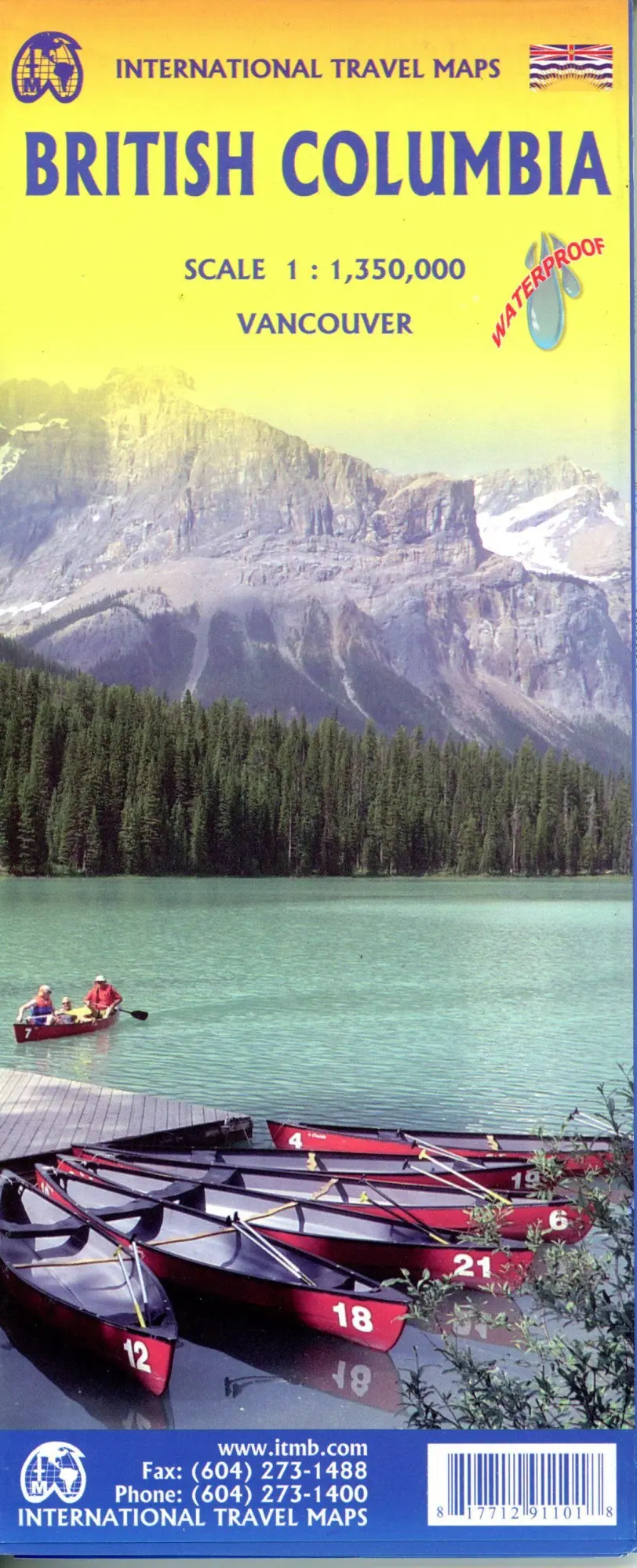 Cover: 9781771291101 | British Columbia, Vancouver, Victoria, Whistler | (Land-)Karte | 2024