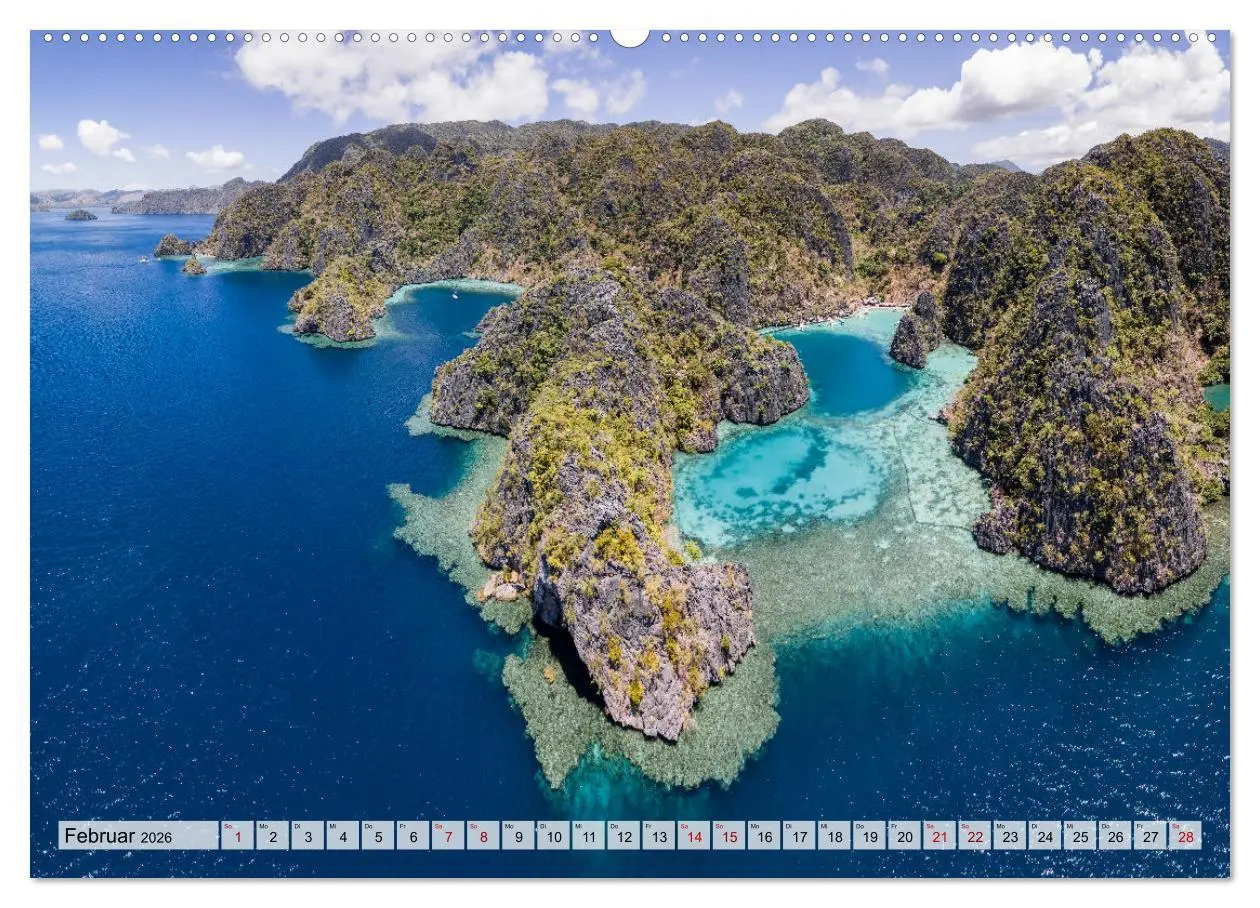 Bild: 9783457571101 | Philippinen - Land der Naturwunder (Wandkalender 2026 DIN A2 quer),...
