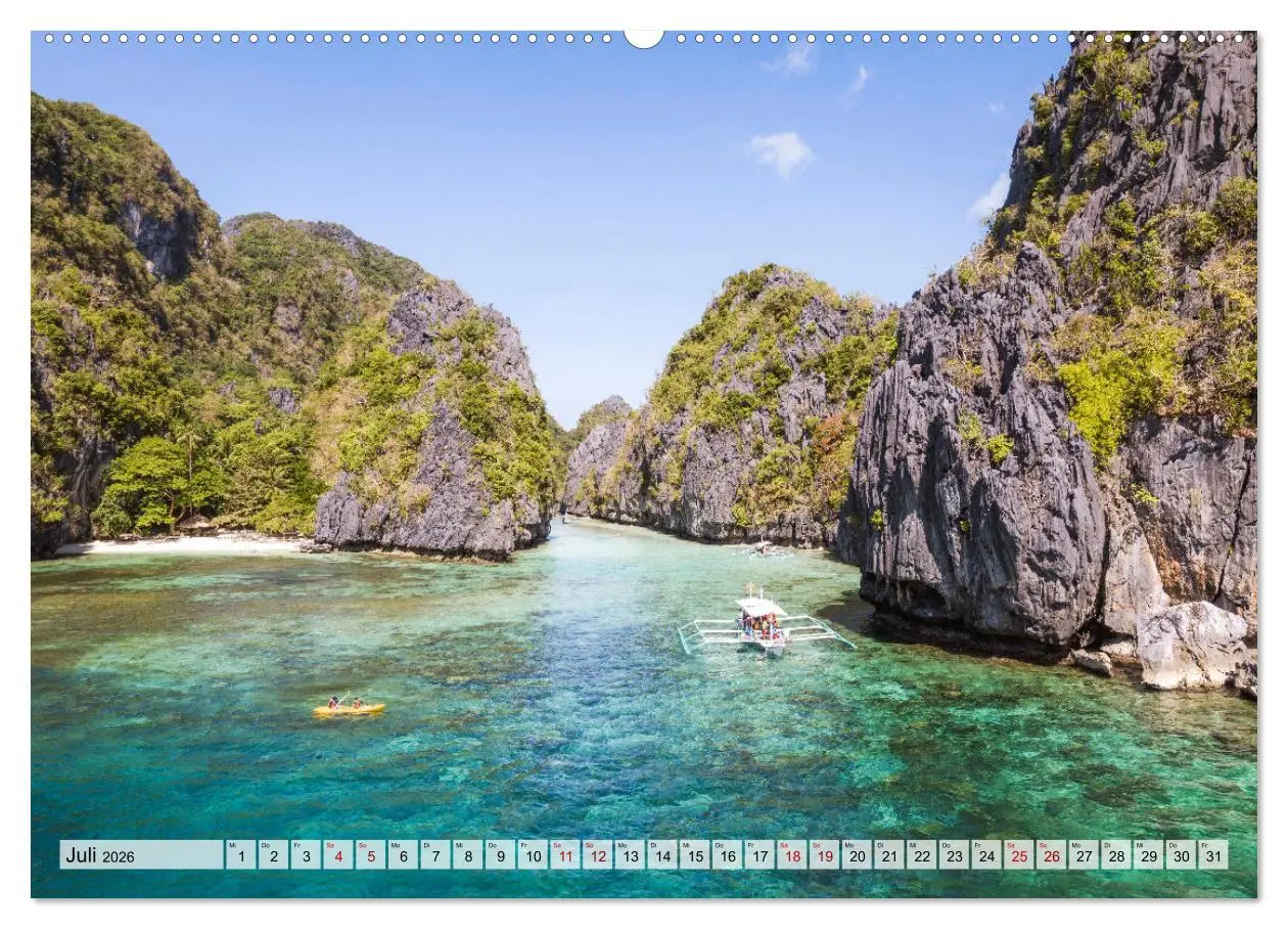 Bild: 9783457571101 | Philippinen - Land der Naturwunder (Wandkalender 2026 DIN A2 quer),...