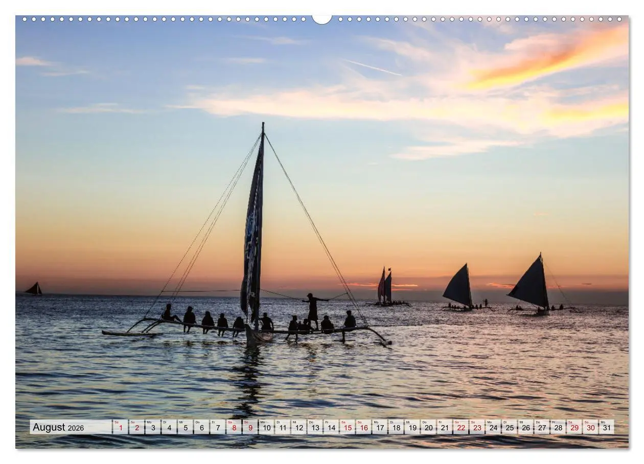 Bild: 9783457571101 | Philippinen - Land der Naturwunder (Wandkalender 2026 DIN A2 quer),...