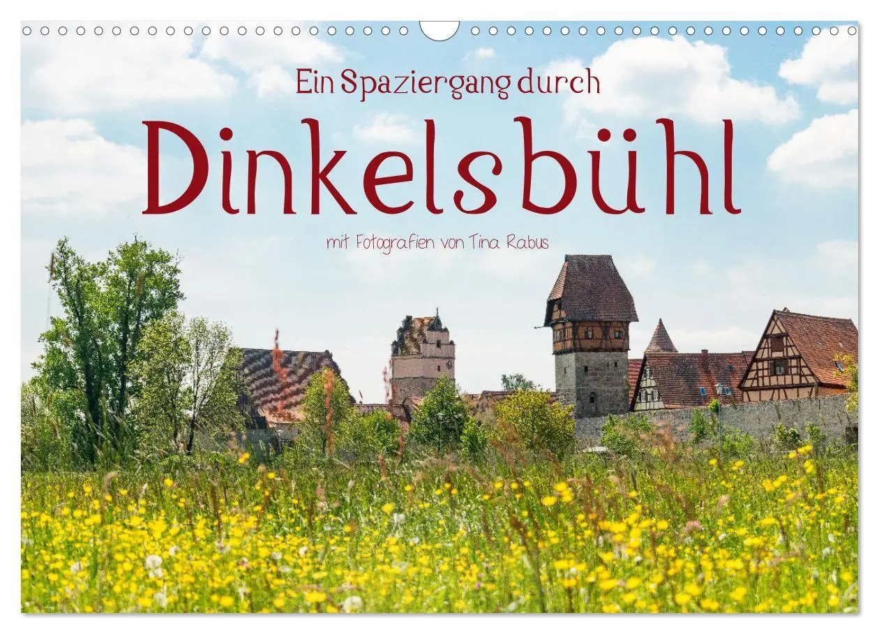 Cover: 9783457641101 | Ein Spaziergang durch Dinkelsbühl (Wandkalender 2026 DIN A3 quer),...