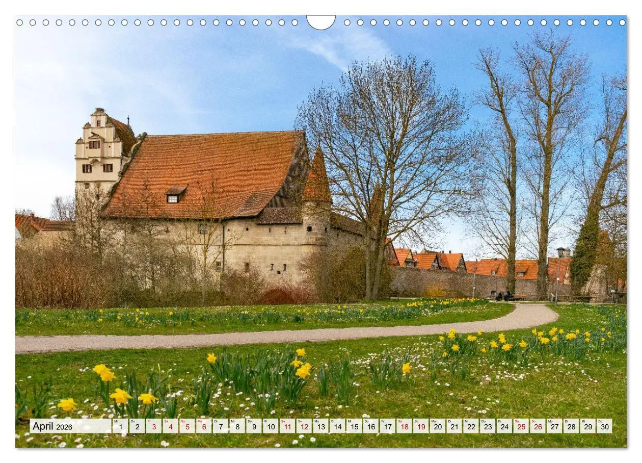 Bild: 9783457641101 | Ein Spaziergang durch Dinkelsbühl (Wandkalender 2026 DIN A3 quer),...
