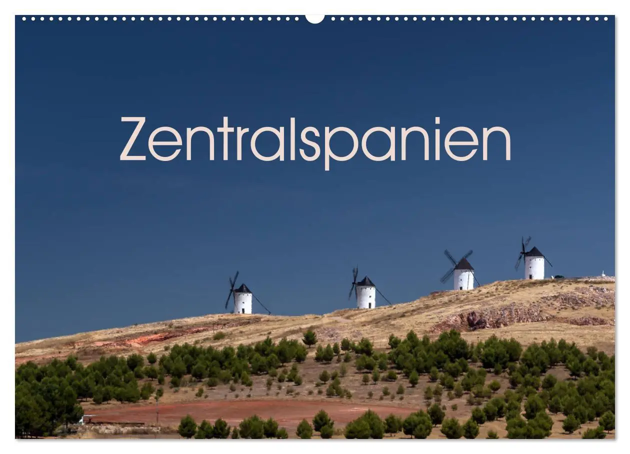 Cover: 9783457881101 | Zentralspanien (Wandkalender 2026 DIN A2 quer), CALVENDO...