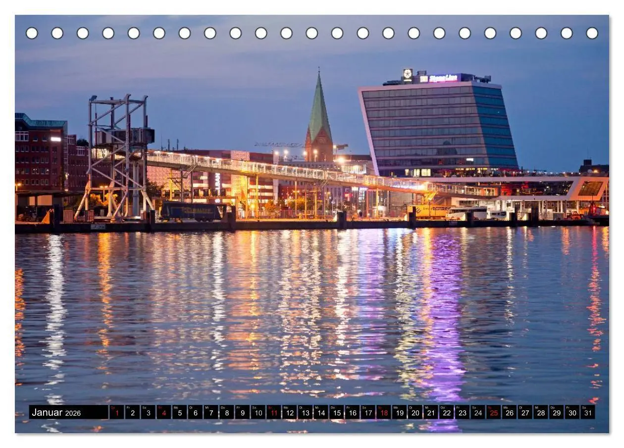 Bild: 9783516041101 | Schleswig-Holstein (Tischkalender 2026 DIN A5 quer), CALVENDO...