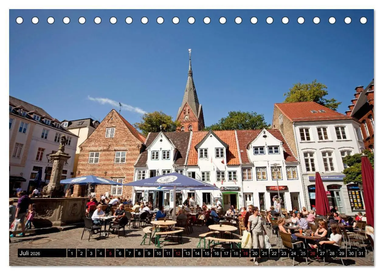 Bild: 9783516041101 | Schleswig-Holstein (Tischkalender 2026 DIN A5 quer), CALVENDO...