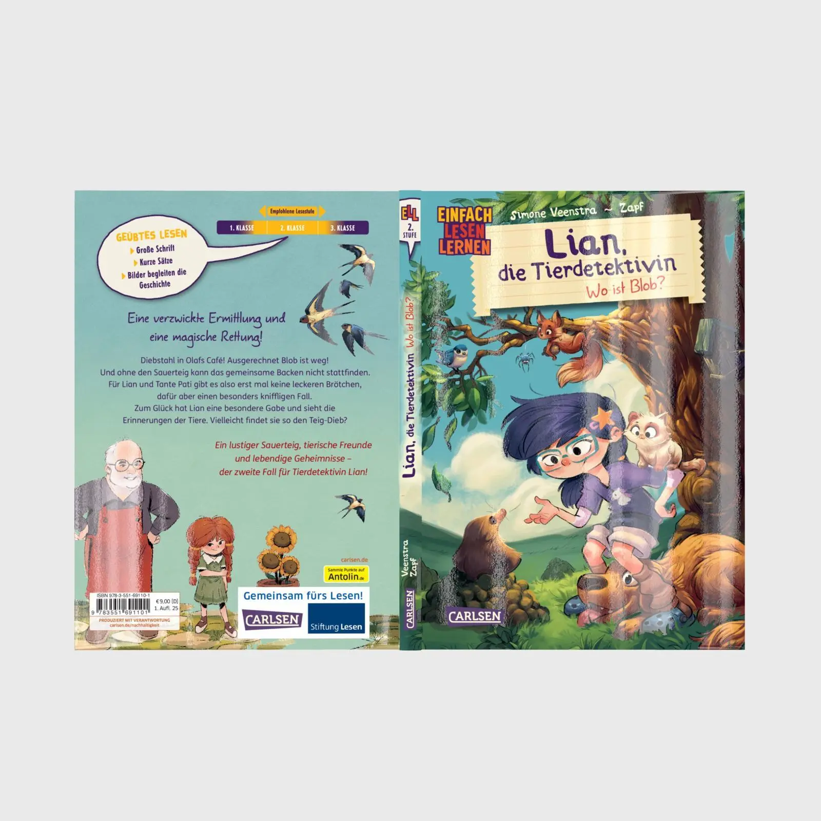 Bild: 9783551691101 | Lian, die Tierdetektivin 2: Wo ist Blob? | Simone Veenstra | Buch