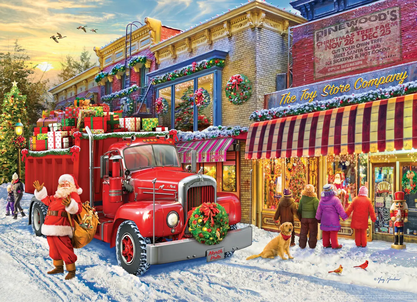 Bild: 628136661201 | Mack Weihnachtslaster | Spiel | In Spielebox | 6000-6120 | Deutsch