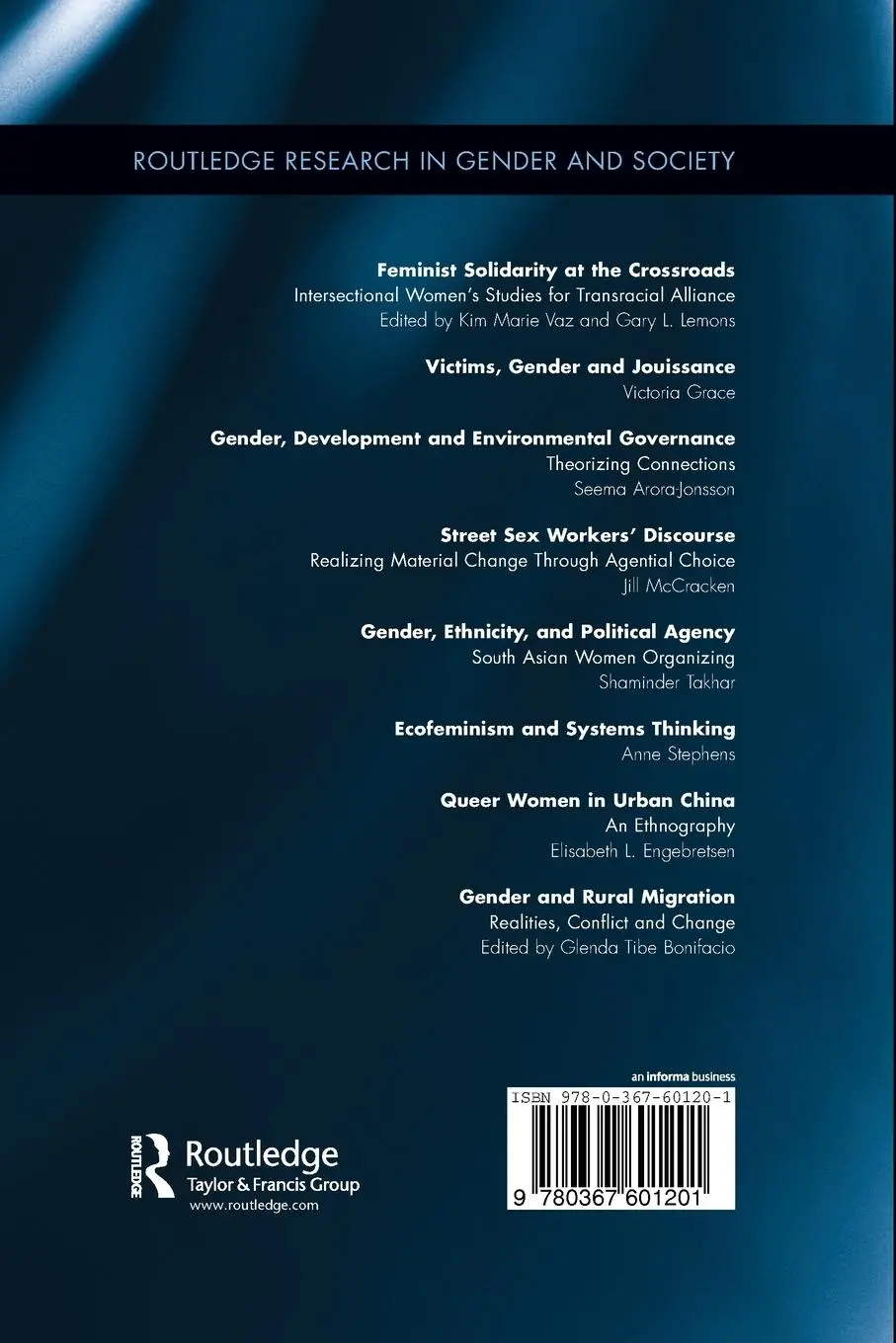 Rückseite: 9780367601201 | Gender and Rural Migration | Realities, Conflict and Change | Buch