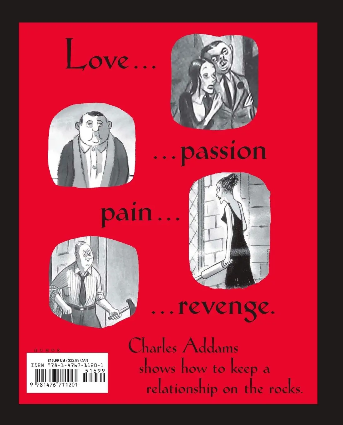 Rückseite: 9781476711201 | Chas Addams Happily Ever After | Charles Addams | Taschenbuch | 2012