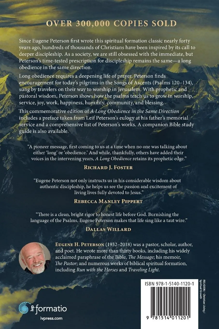 Rückseite: 9781514011201 | A Long Obedience in the Same Direction | Eugene H. Peterson | Buch