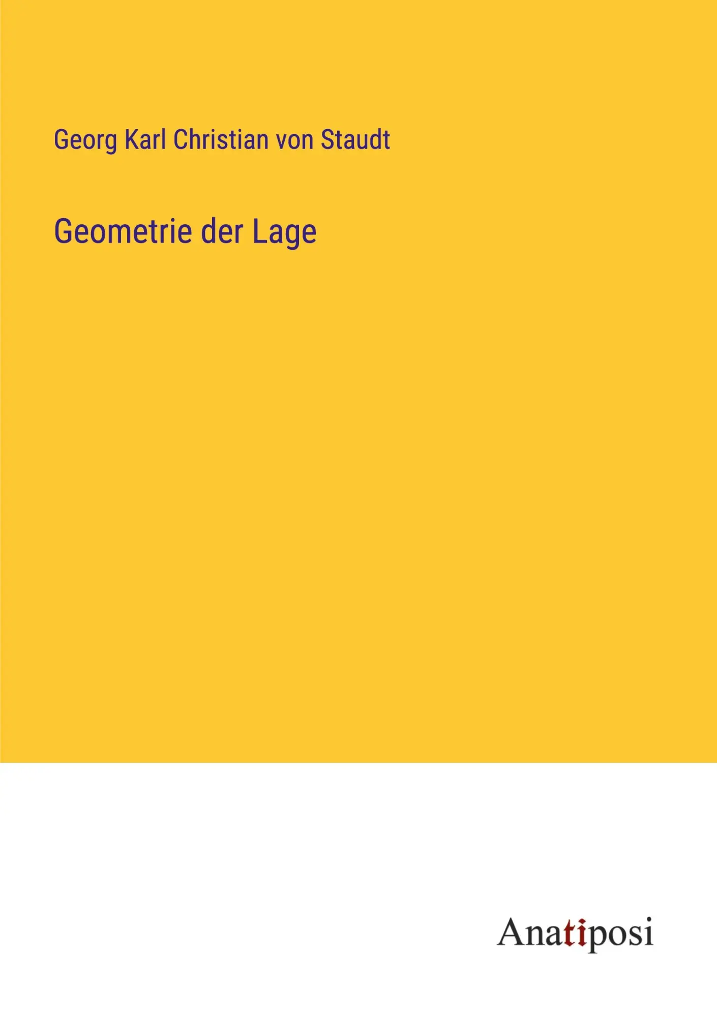 Geometrie der Lage