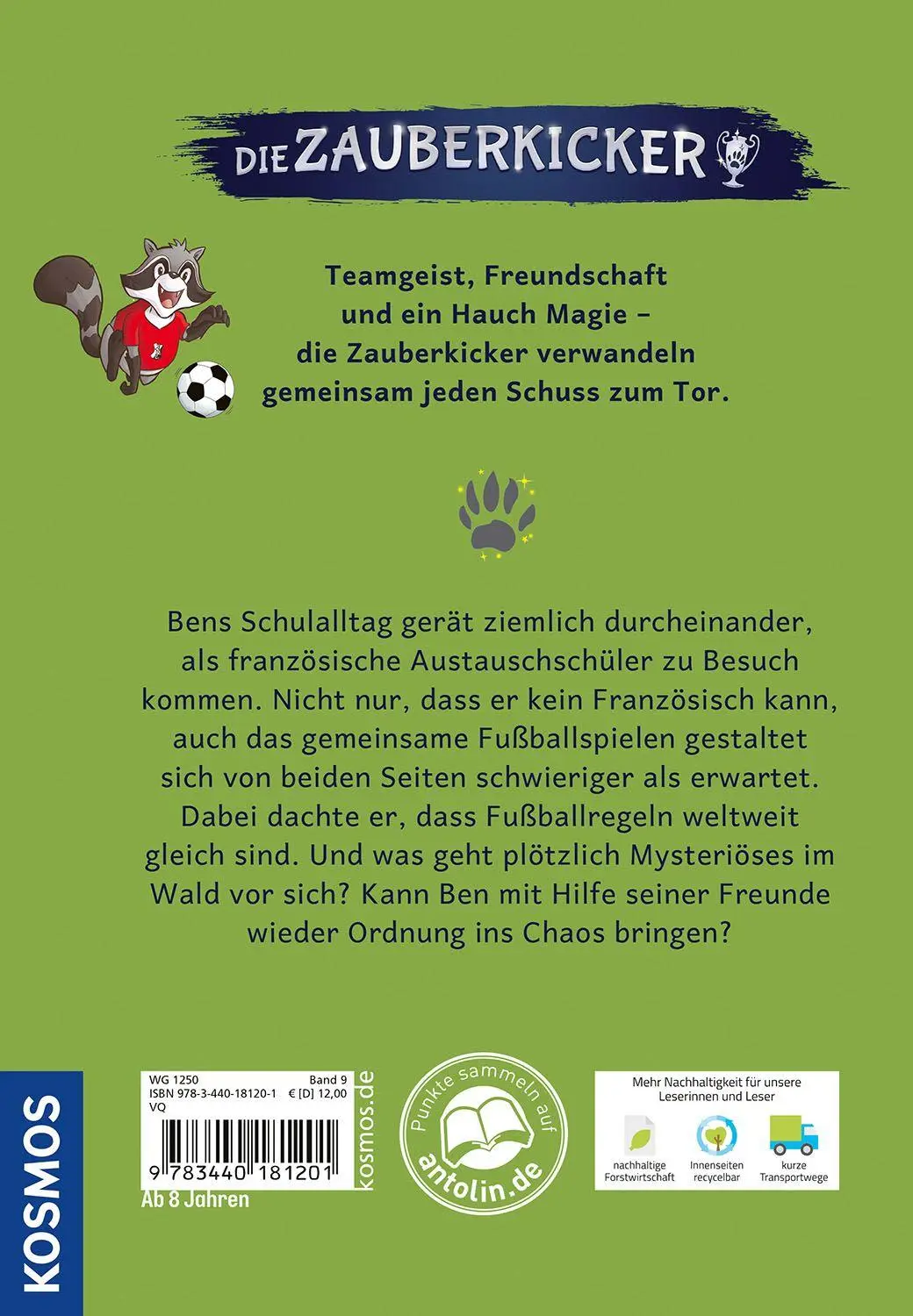 Bild: 9783440181201 | Die Zauberkicker, 9, Freundschaftsspiel! | Christian Gailus | Buch