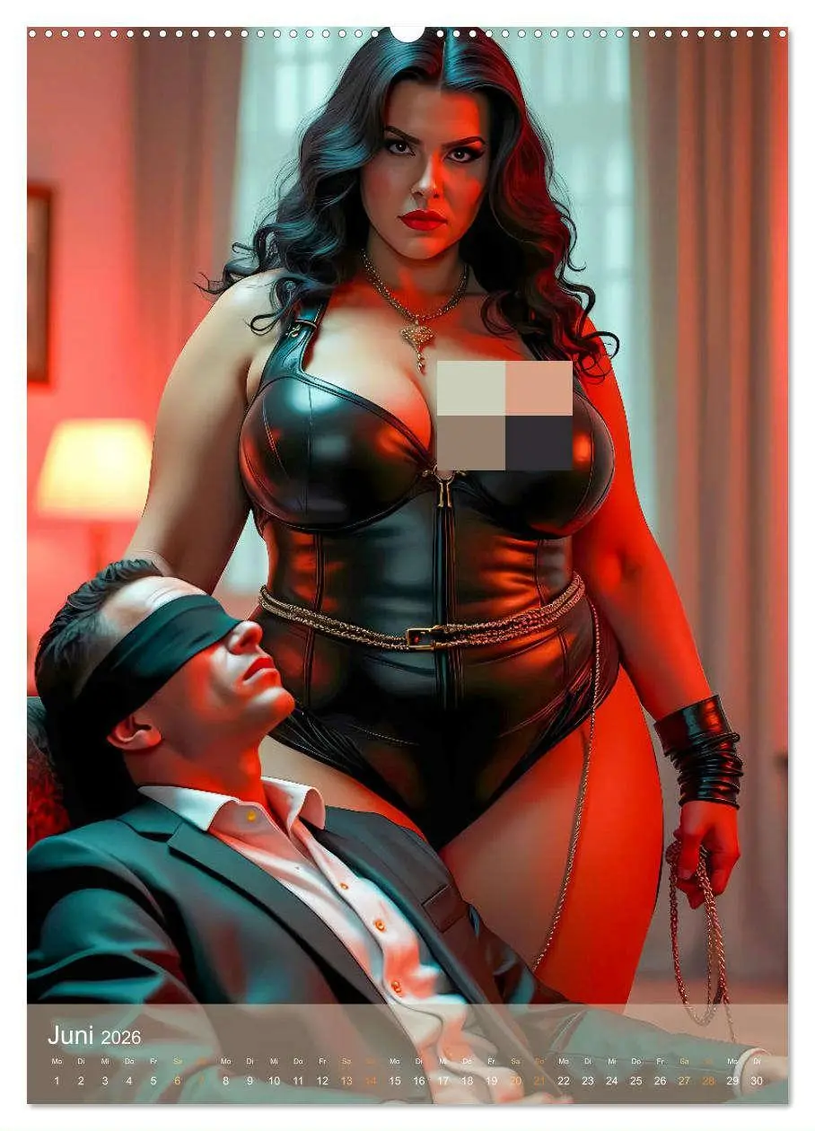 Bild: 9783457251201 | Spicy - Kinky Fantasien (Wandkalender 2026 DIN A2 hoch), CALVENDO...