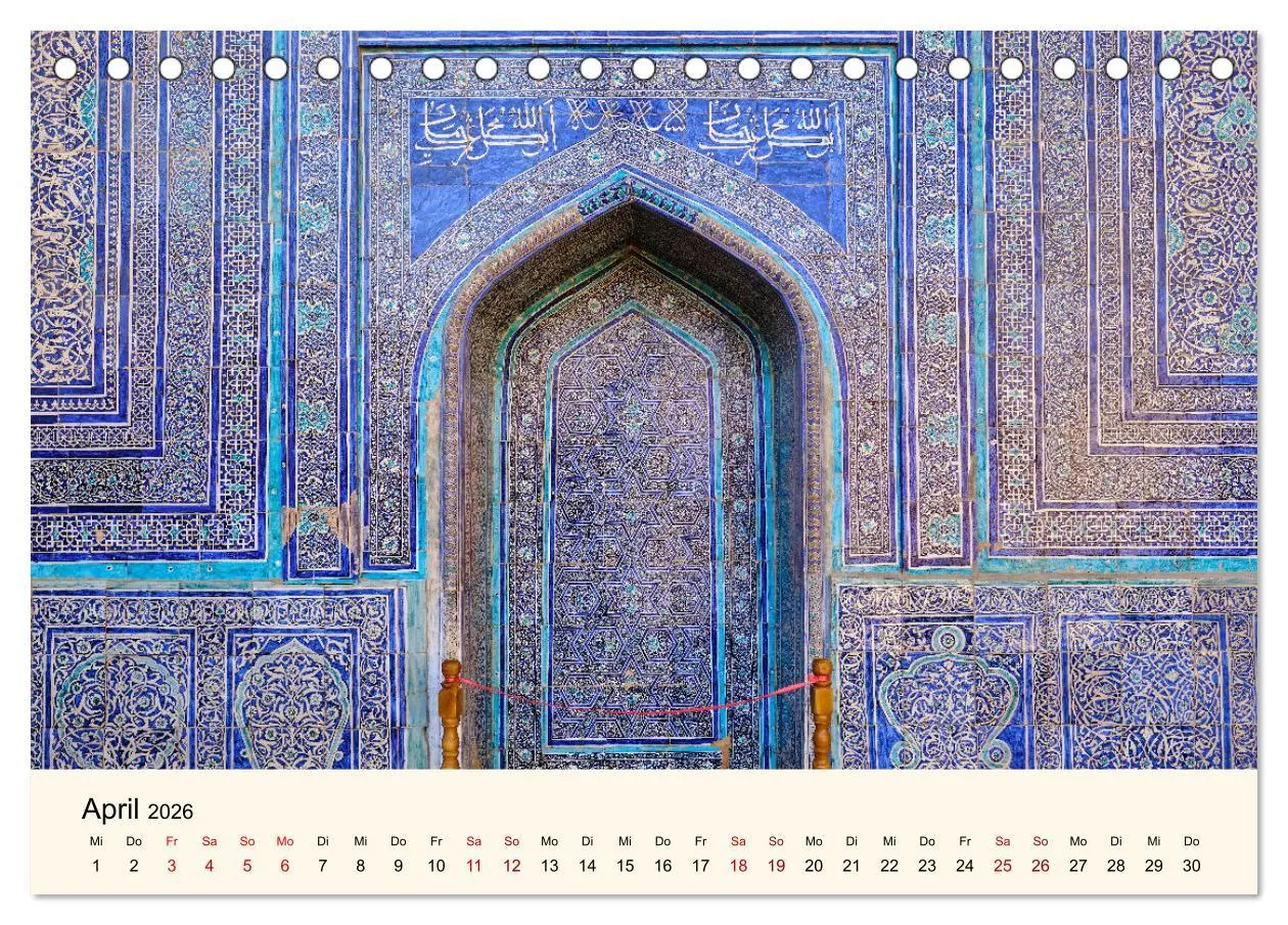 Bild: 9783457491201 | Zentralasien - Entlang der alten Seidenstraße (Tischkalender 2026...