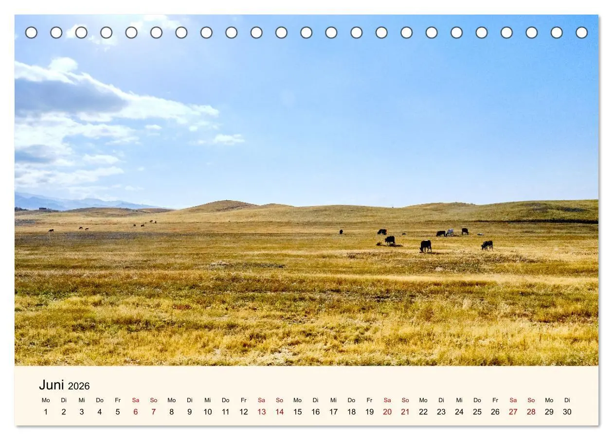 Bild: 9783457491201 | Zentralasien - Entlang der alten Seidenstraße (Tischkalender 2026...
