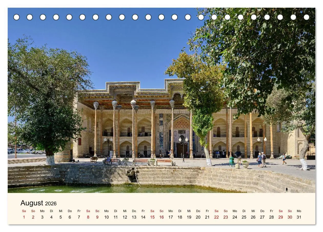 Bild: 9783457491201 | Zentralasien - Entlang der alten Seidenstraße (Tischkalender 2026...