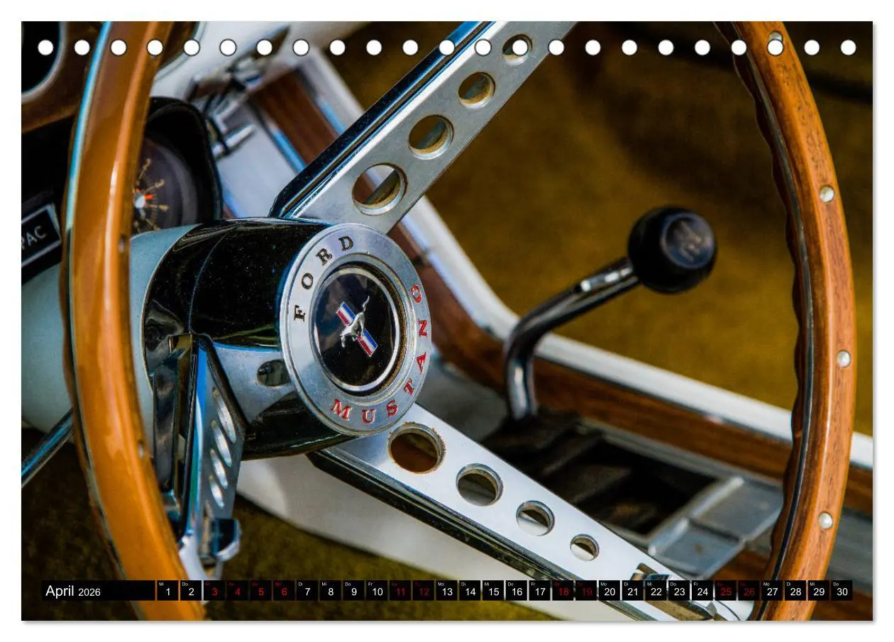 Bild: 9783457941201 | Ford Mustang - Die Legende (Tischkalender 2026 DIN A5 quer),...