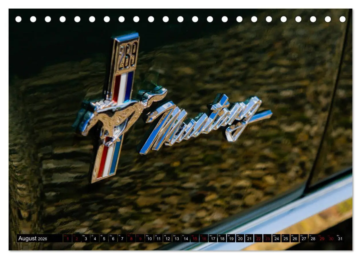 Bild: 9783457941201 | Ford Mustang - Die Legende (Tischkalender 2026 DIN A5 quer),...