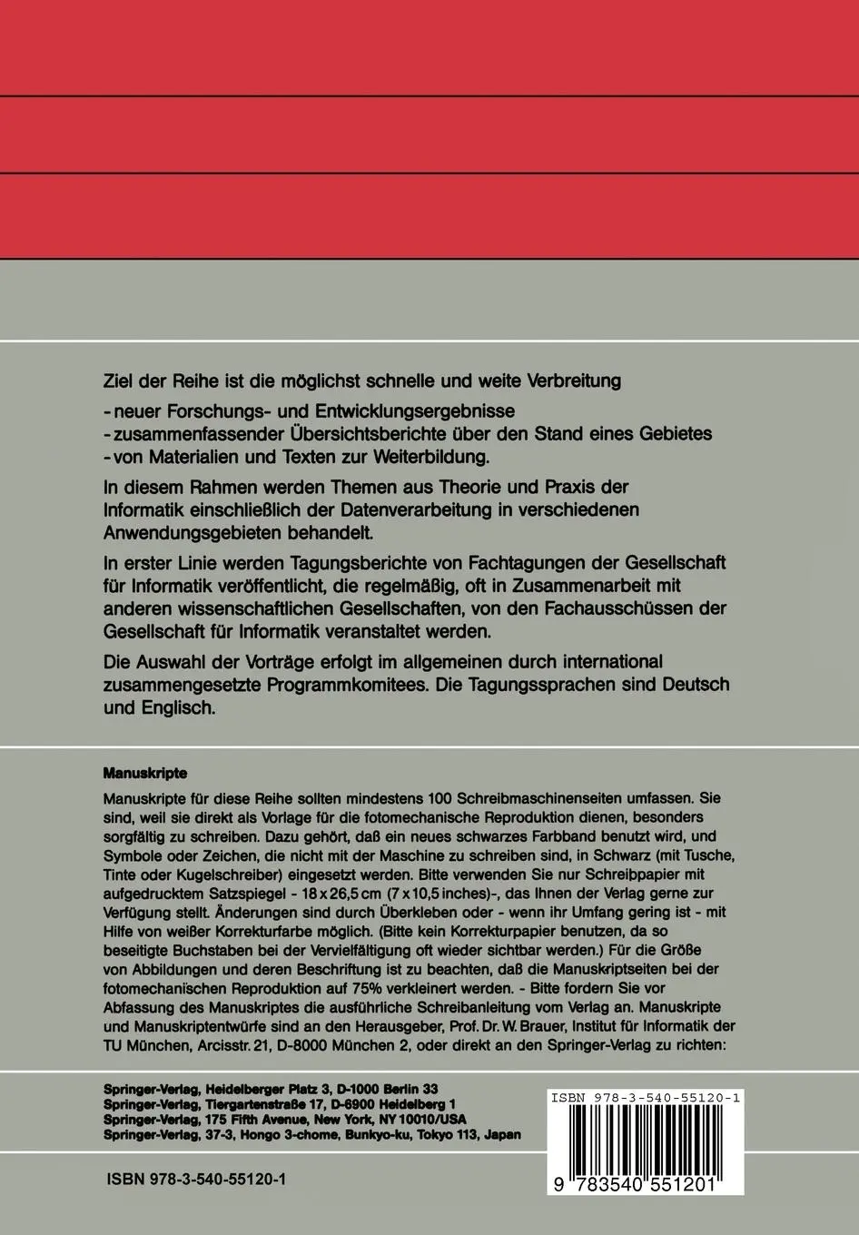 Rückseite: 9783540551201 | Zuverlässigkeit und Leistungsfähigkeit objekt-orientierter...