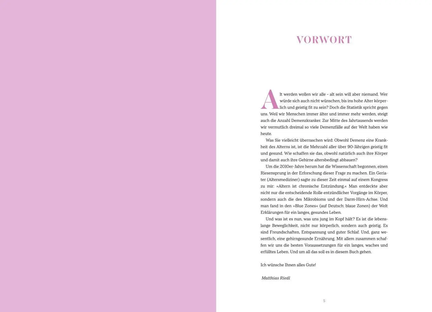 Bild: 9783758901201 | Die Longevity-Food-Formel für das Gehirn | Matthias Riedl | Buch