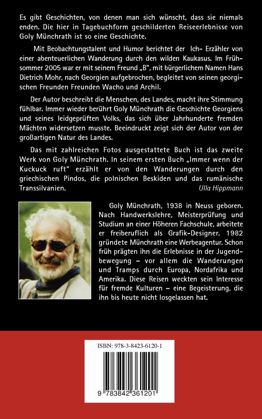 Rückseite: 9783842361201 | Über den Bergen kreisen Adler | Goly Münchrath | Taschenbuch | 172 S.